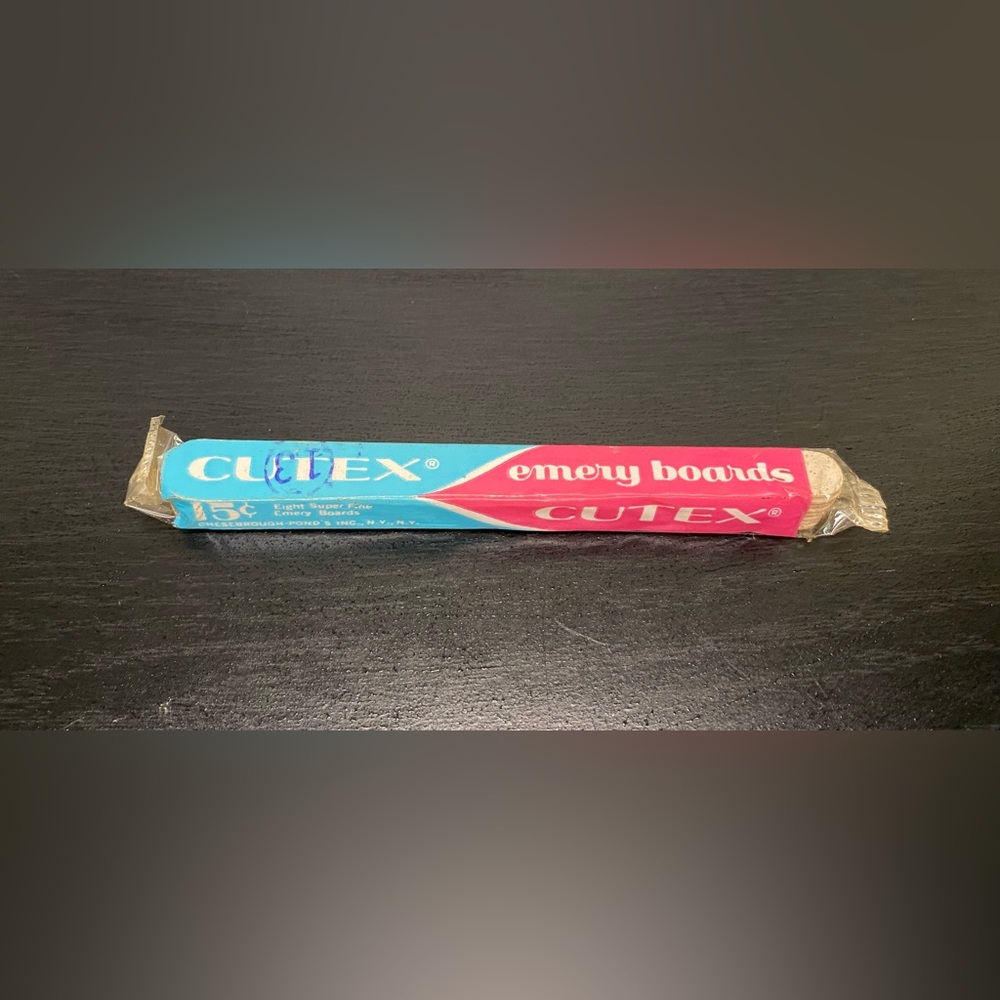 Cutex Vintage New Unopened Emery Boards Nail Files 8 Pack 50s 60s